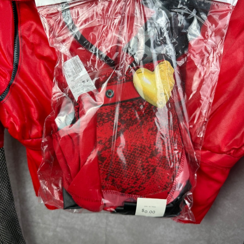 Disney Descendants Rise of Red Deluxe Costume Red Girl Med 7-8 Disguise 166099K - Picture 8 of 14